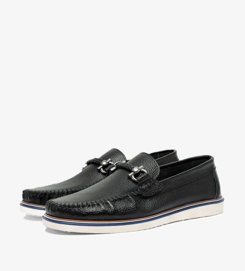 Ducavelli Ragusa Hakiki Deri Erkek Günlük Ayakkabı Loafer model görseli