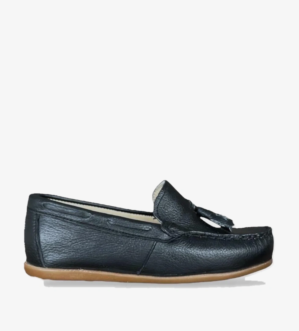 Liger Hakiki Deri Püsküllü Erkek Çocuk Ayakkabı model görseli