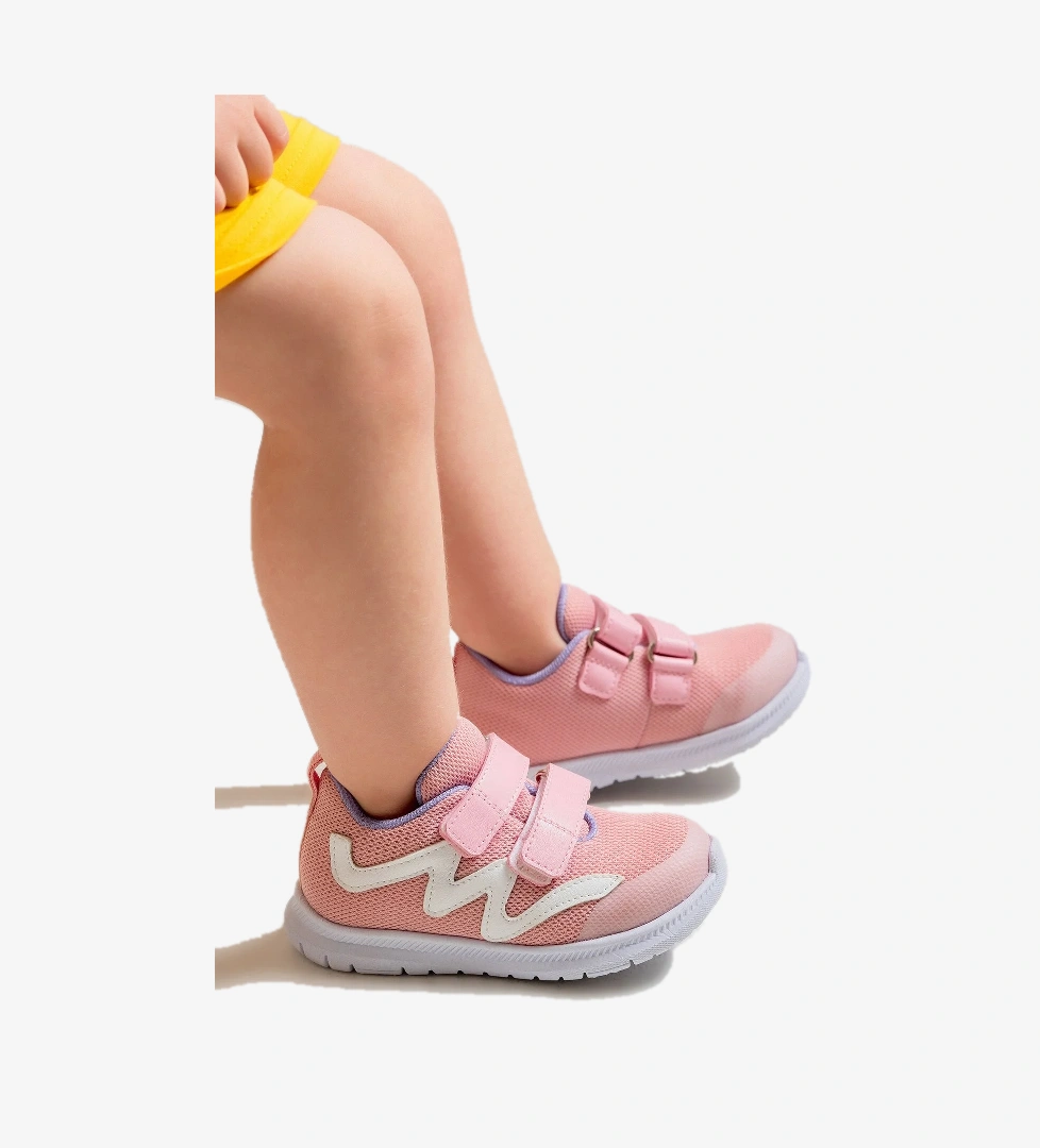 Unisex Çocuk Pembe Günlük Spor Ayakkabı