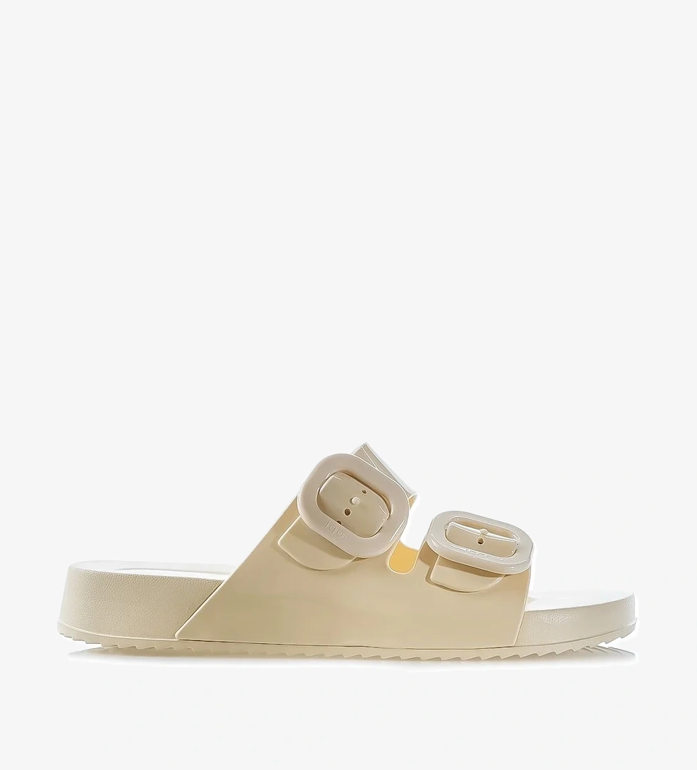 İGOR HABANA BRILLO KADIN TOKA DETAYLI HAVUZ-PLAJ-GÜNLÜK TERLİK (36-40) 24Y S10334 BEJ RUGAN - Görsel 1