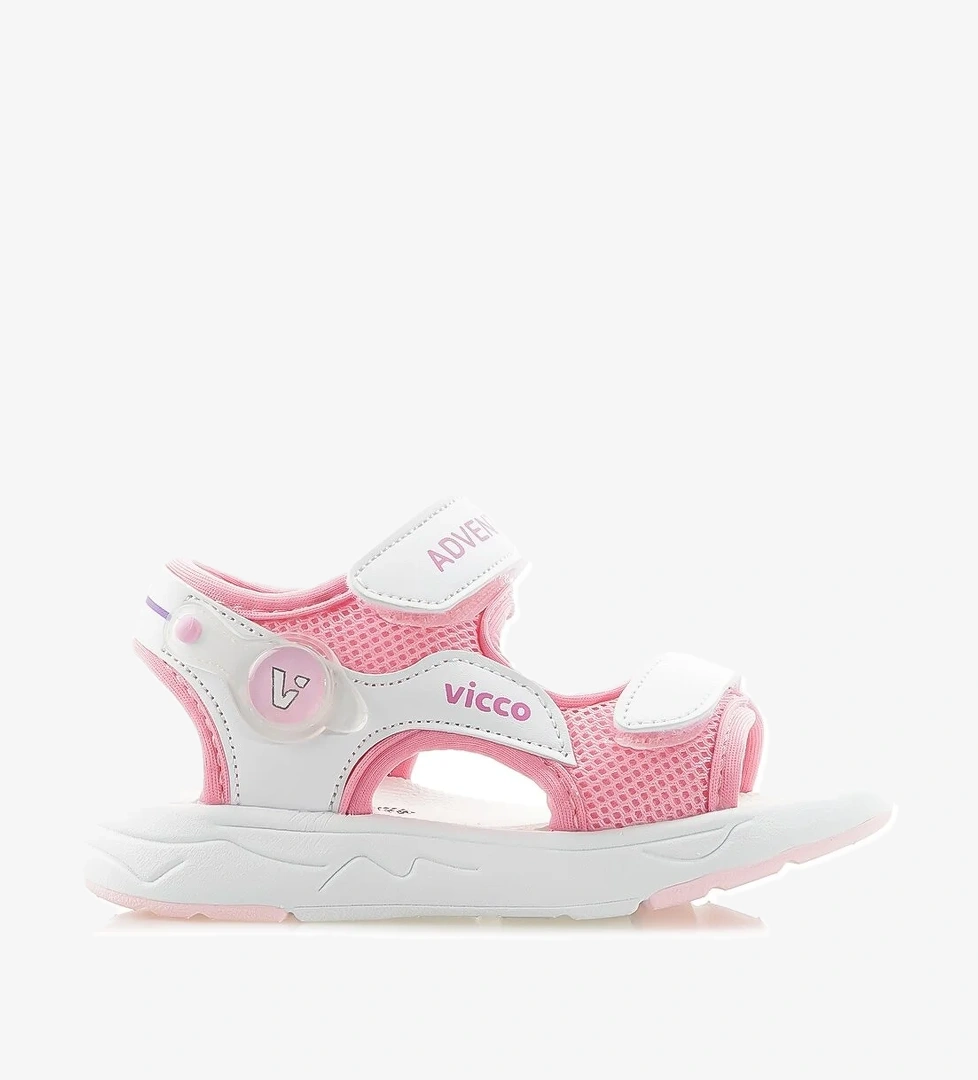 Vicco VİCCO MOCHA KIZ ÇOCUK ANATOMİK HAFİF TABAN GÜNLÜK SANDALET (19-25) 24Y 321.210 BK PEMBE model görseli