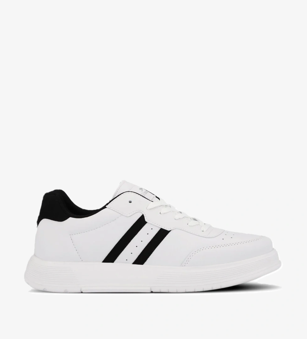 ZIPPER I Erkek Sneaker Ayakkabı Beyaz / Siyah