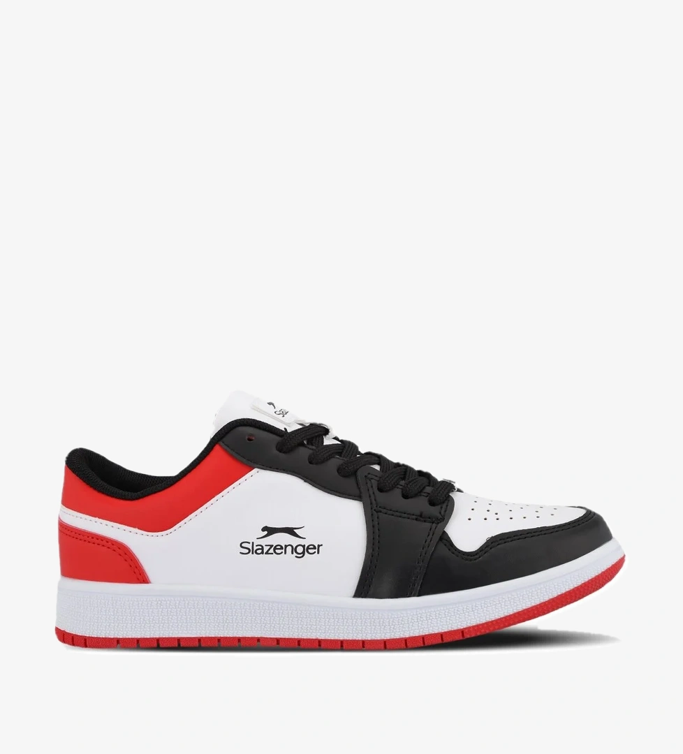 PRINCE I Kadın Sneaker Ayakkabı Beyaz / Siyah / Kırmızı