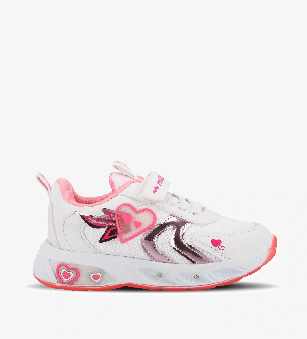 PAOLINO IN Kız Çocuk Sneaker Ayakkabı Beyaz / Pembe