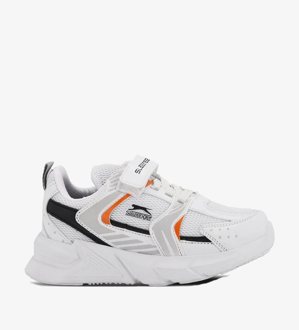 Slazenger KENDALL Unisex Çocuk Sneaker Ayakkabı Beyaz / Turuncu