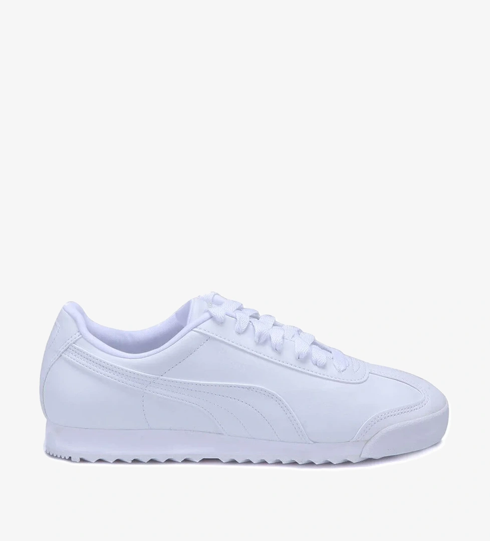 Roma Basic Unisex Sneaker Ayakkabı Beyaz / Gri