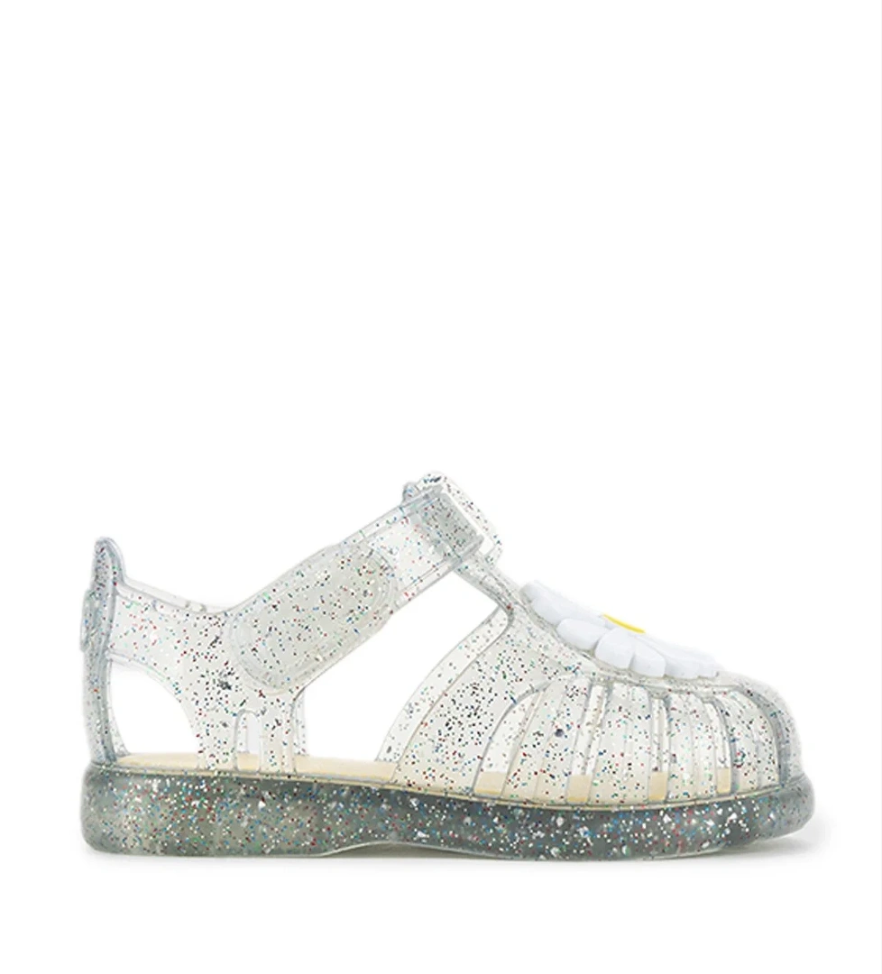 Igor Tobby Gloss Flor Beyaz Unisex Çocuk Düz Sandalet model görseli