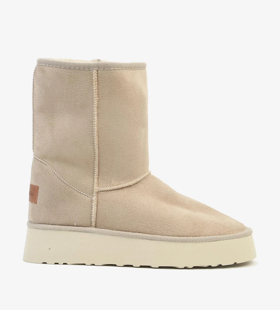 Pierre Cardin ® | Pc-52706 - Bej Siyah Kadın Bot model görseli