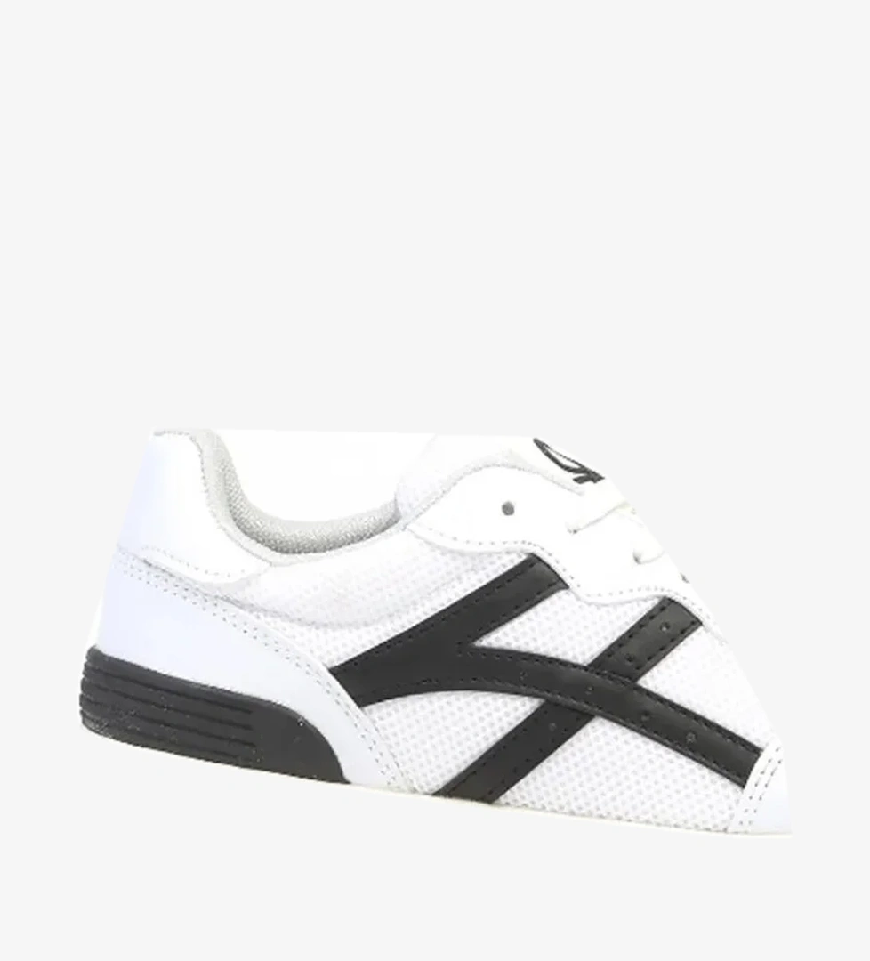 30984 Kadın Günlük Sneaker Ayakkabı Beyaz Siyah - Görsel 1