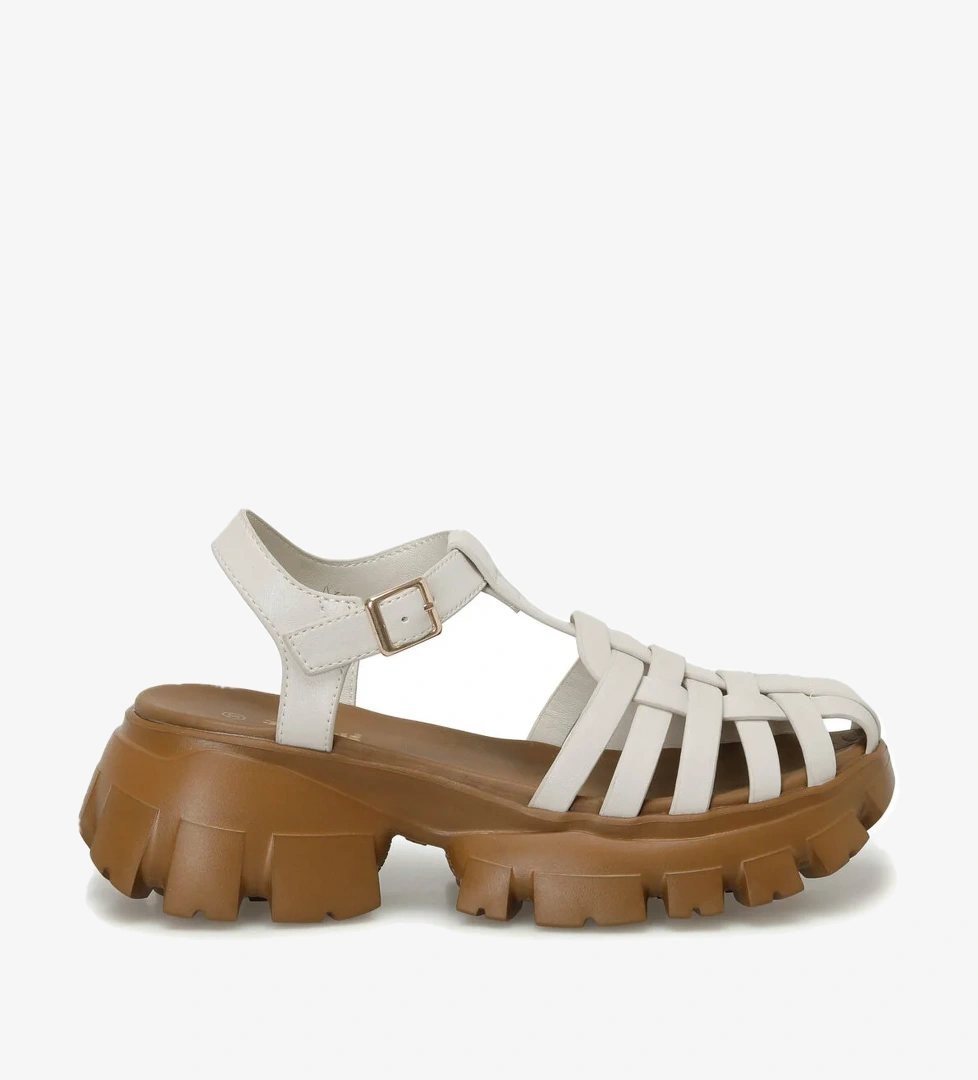 323704.Z 4FX Bej Kadın Spor Sandalet