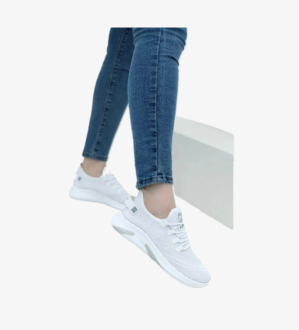 062 Triko Rahat Hafif Günlük Kadın Spor Ayakkabı