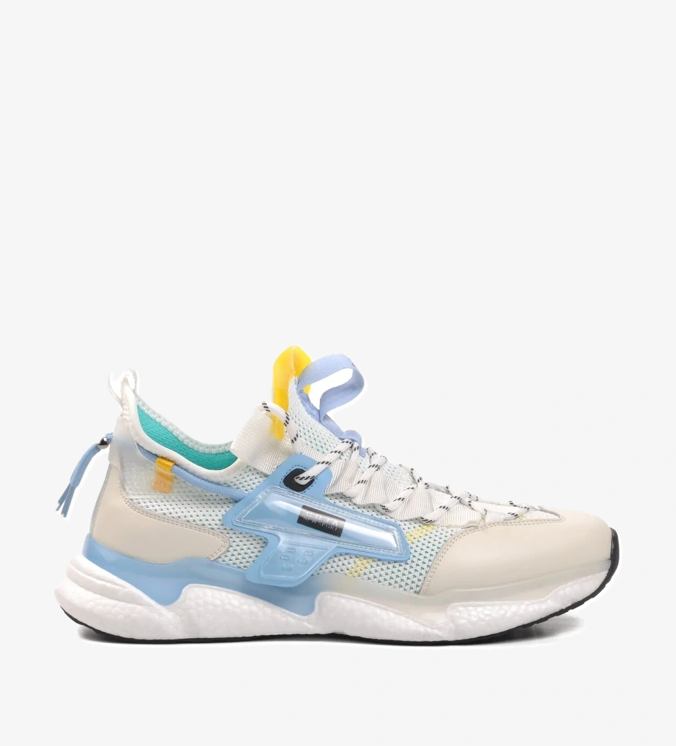 24Y566-1 Beyaz Erkek Sneaker - Görsel 1