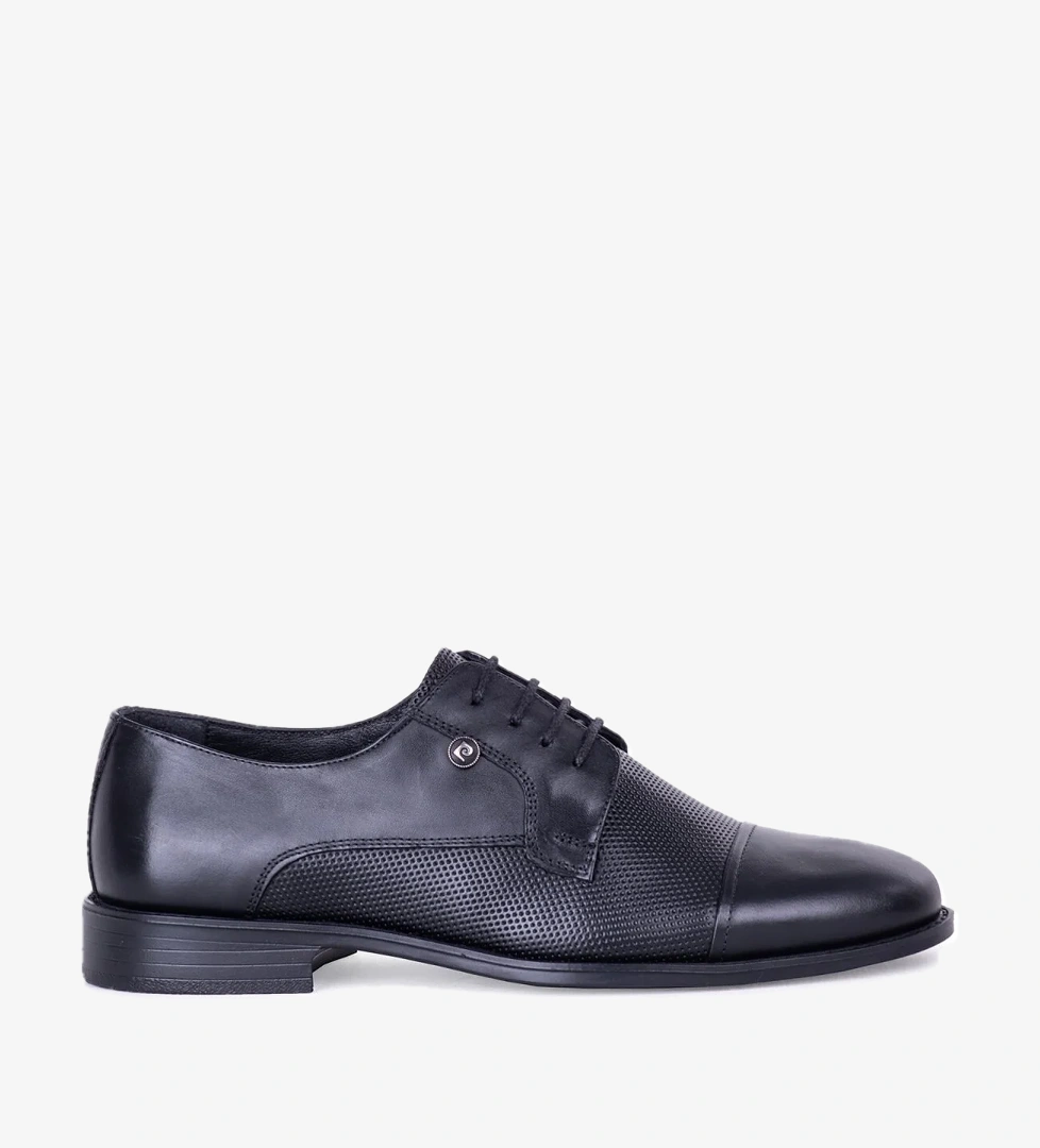 Pierre Cardin 14202 Erkek Hakiki Deri klasik Ayakkabı Siyah model görseli
