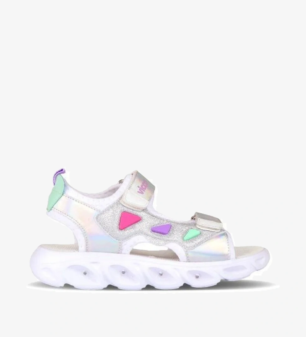 24Y.204 Hilda Işıklı Taban Çocuk Sandalet - Görsel 1