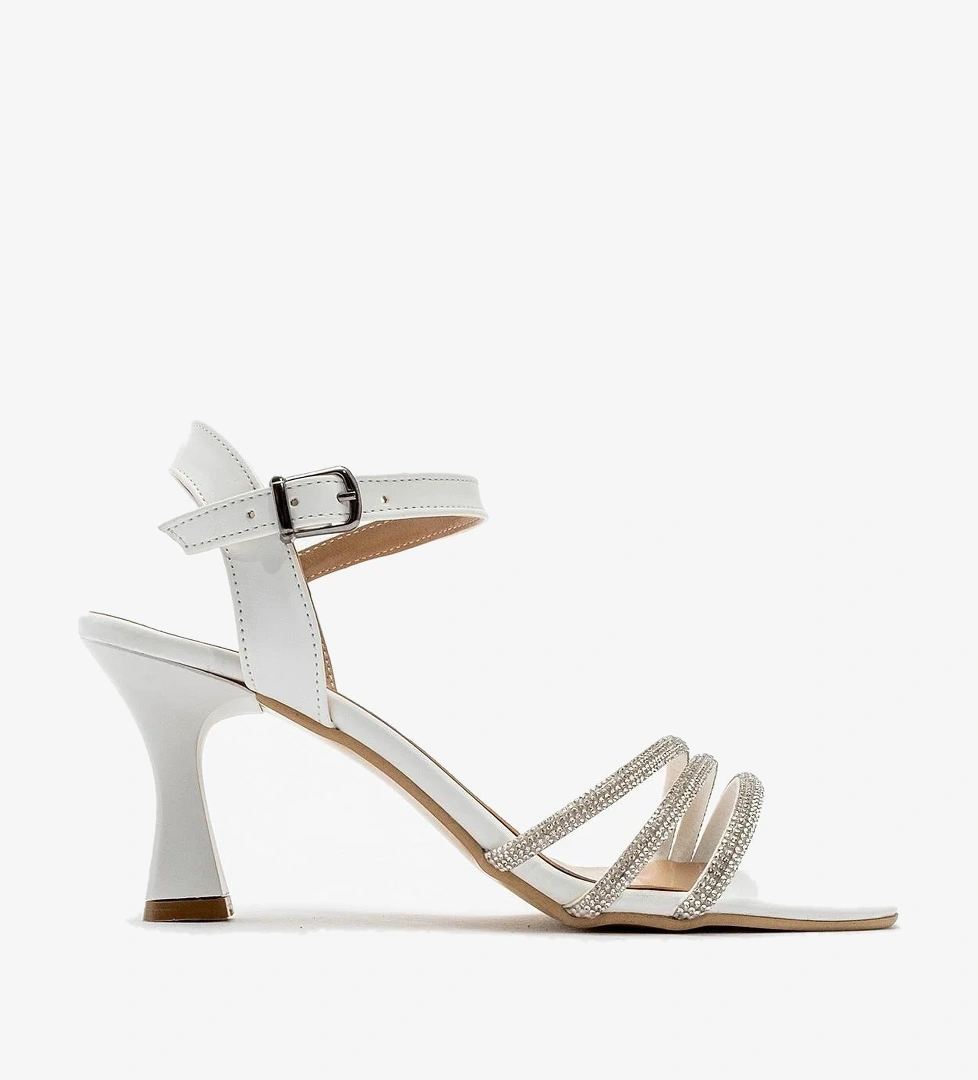 Kadın Küt Burunlu BEYAZ GÜMÜŞ