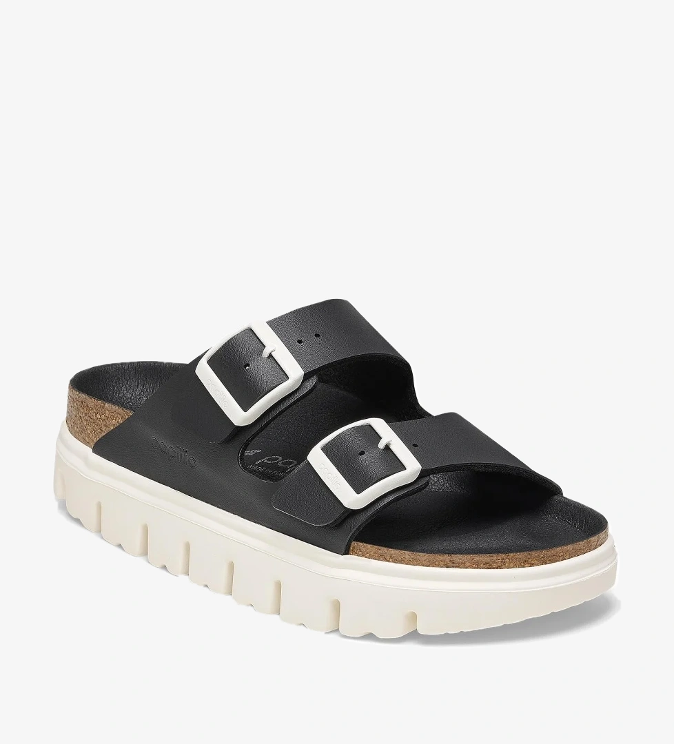 Birkenstock Arizona Chunky Bf Siyah-Beyaz Kadın Terlik model görseli