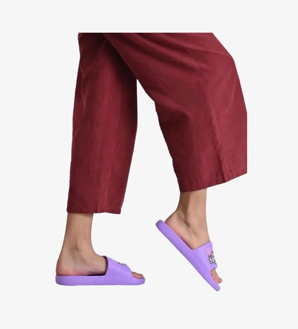 Eva Plaj Havuz Kadın Terlik Lila