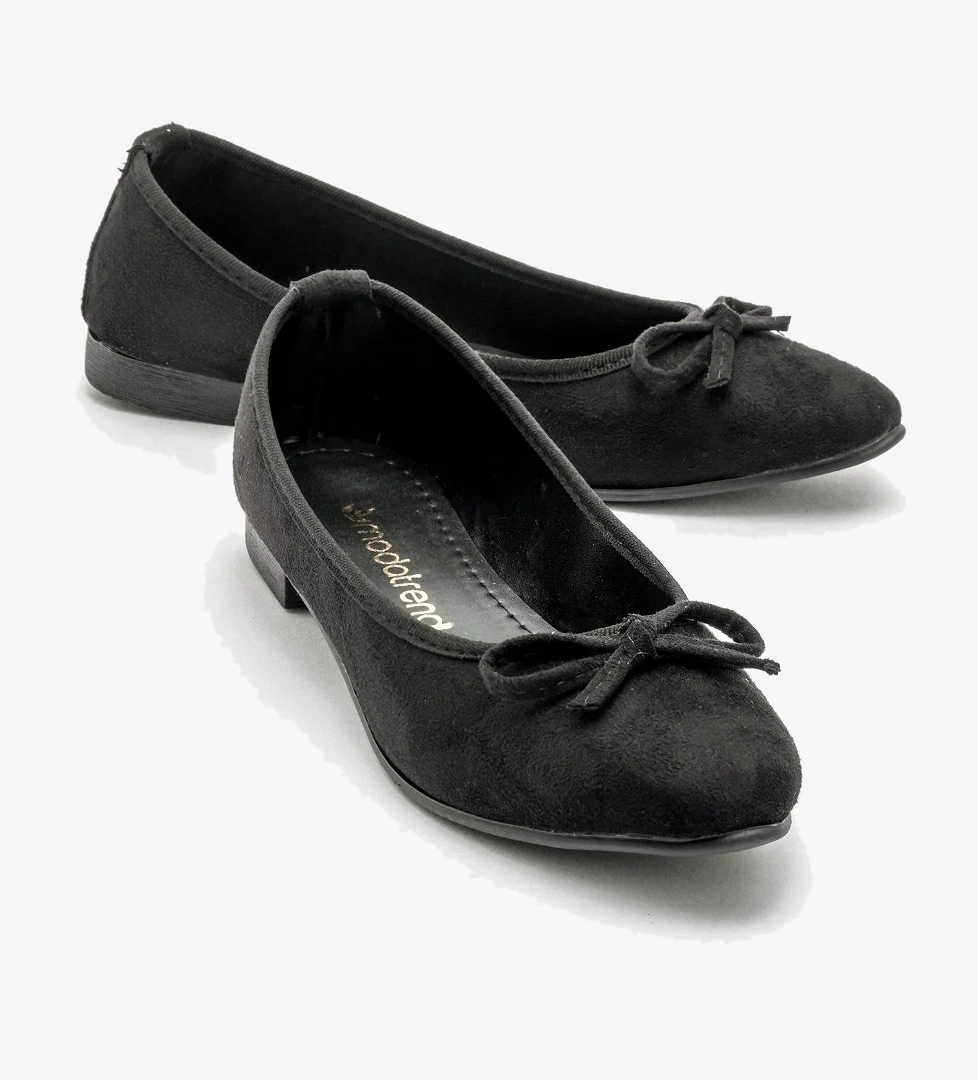 Ccway Kadın Günlük Ayakkabı SİYAH SÜET model görseli