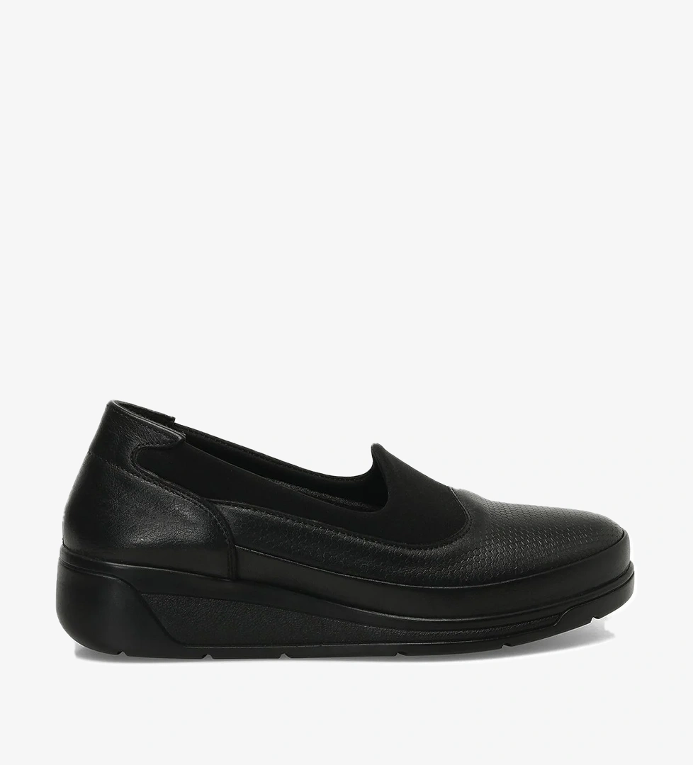 Polaris 5 Nokta 104565.Z4PR Siyah Kadın Dolgu Ayakkabı - Görsel 1