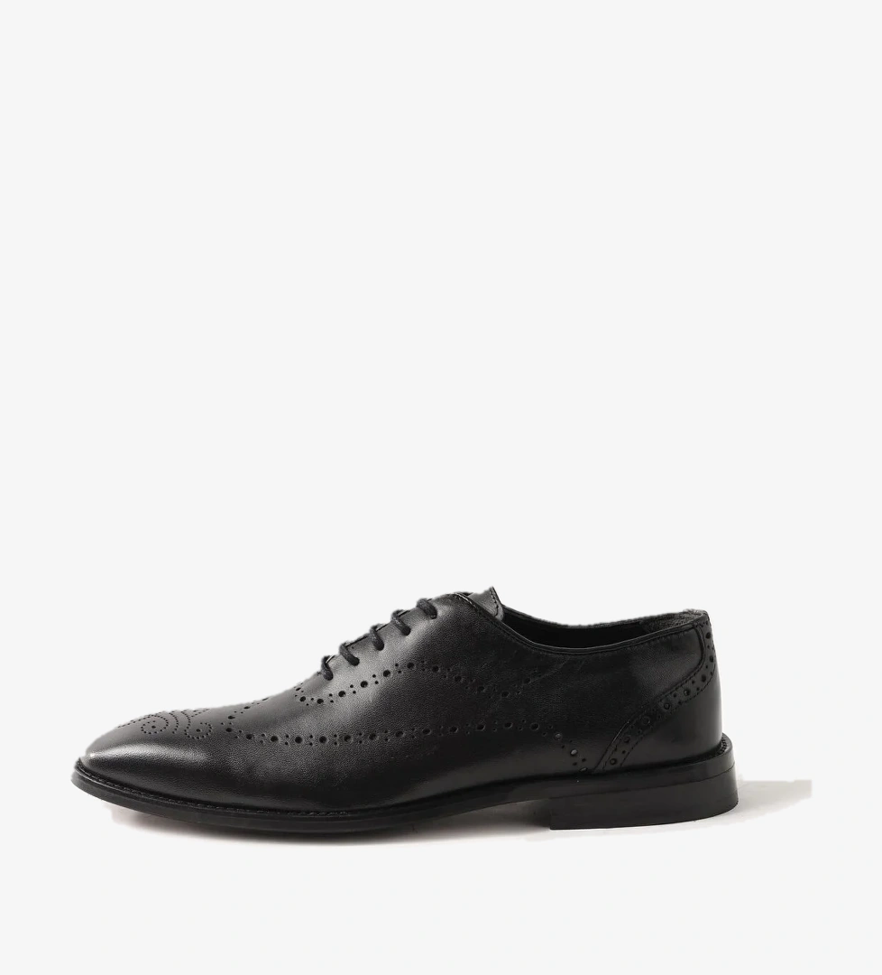 Siyah Erkek Deri Klasik Ayakkabı - 103024