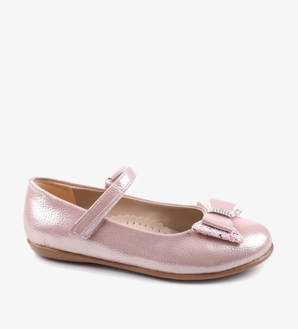 Papuç Sepeti 3893 Ortopedik Taban Kız Bebek Babet Ayakkabı model görseli