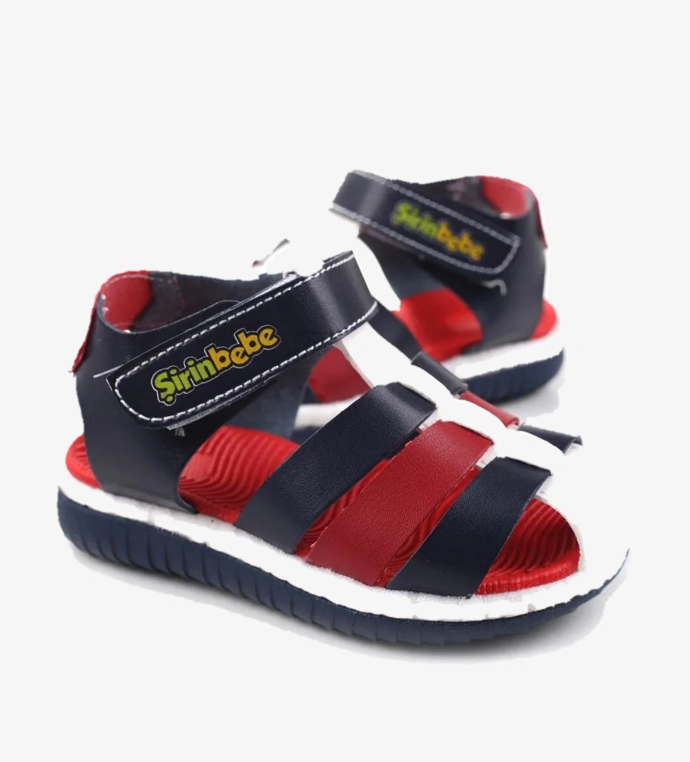 Şirin Bebe 2094 Ortopedik Taban Erkek Çocuk Sandalet