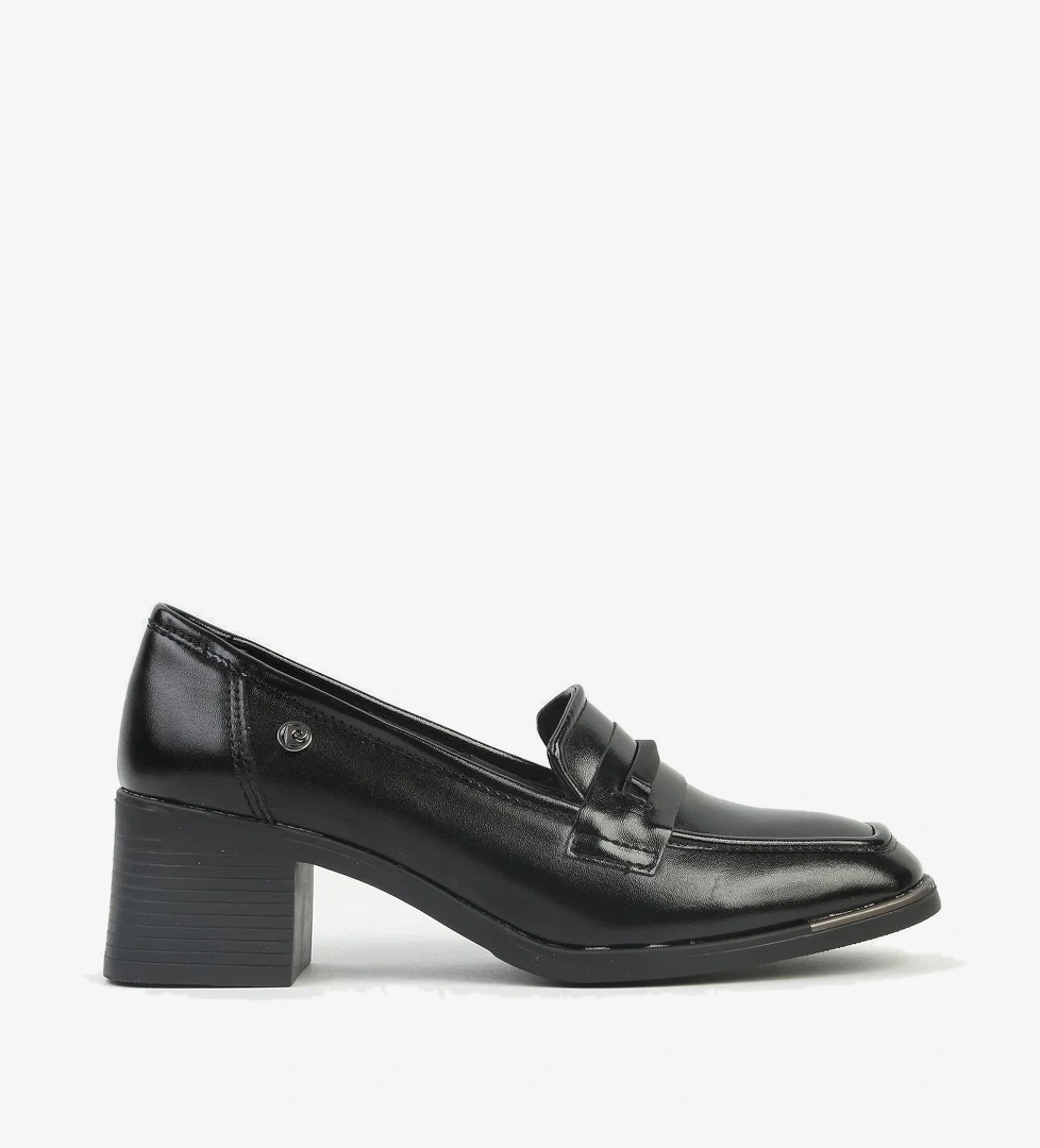 ® | PC-54355 - 3441 Parlak Siyah-Kadın Topuklu Ayakkabı