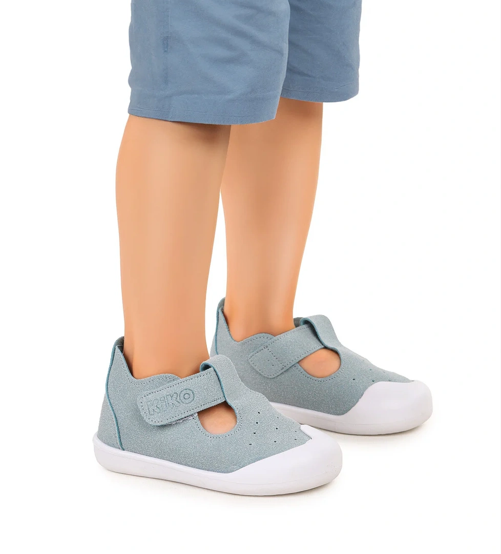 Elroy İlk Adım Cırtlı Erkek Bebek Günlük Ayakkabı Bebe Mavi