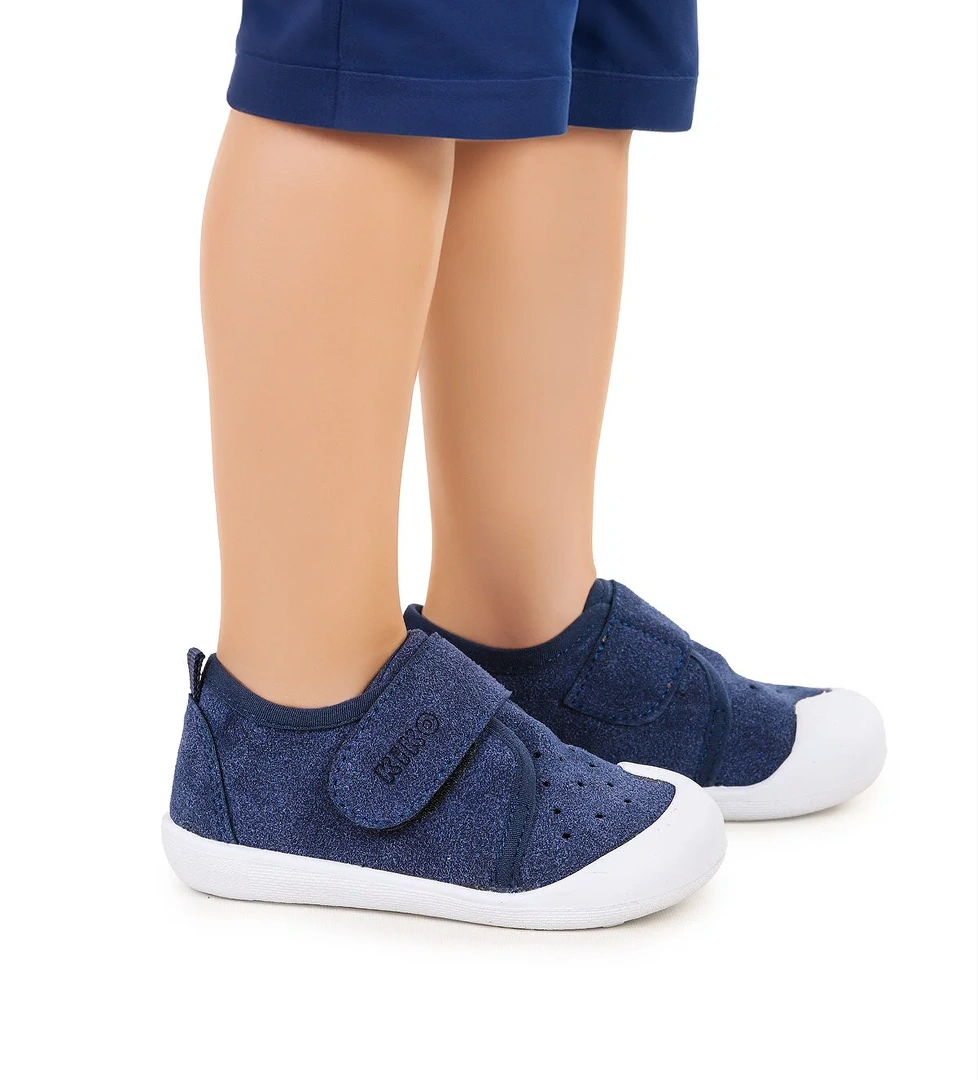 Daffy Cırtlı Erkek Bebek İlk Adım Ortopedik Günlük Ayakkabı Lacivert