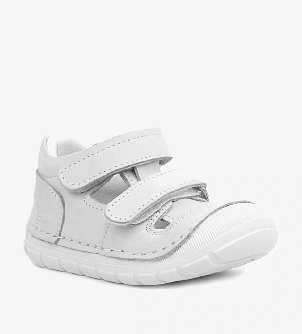 Rakerplus Ruby Hakiki Deri Beyaz Yazlık İlk Adım Ayakkabısı model görseli