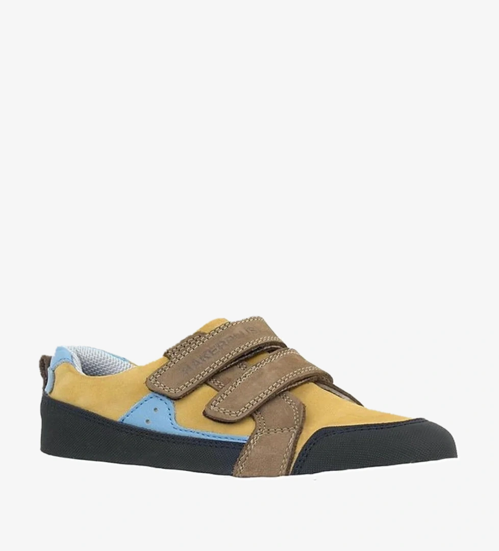 Rakerplus Hakiki Deri Taba Yüksek Taban Cırtlı Çocuk Günlük Spor Ayakkabı model görseli