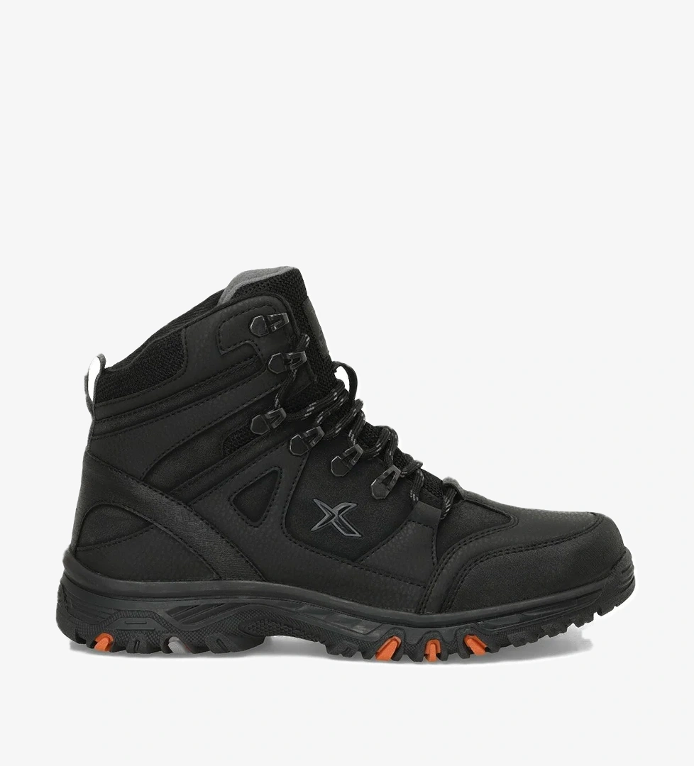 Kinetix Kinetix HARDY PU HI 4PR Siyah Erkek Outdoor Bot Outdoor Ayakkabı | Flo Siyah - 1. görsel