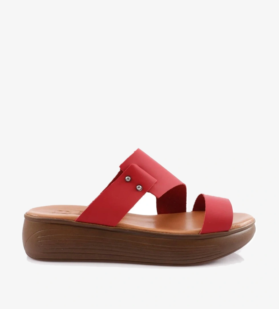 510-23Y Kadin Troklu Kalin Taban Terlik - Görsel 1