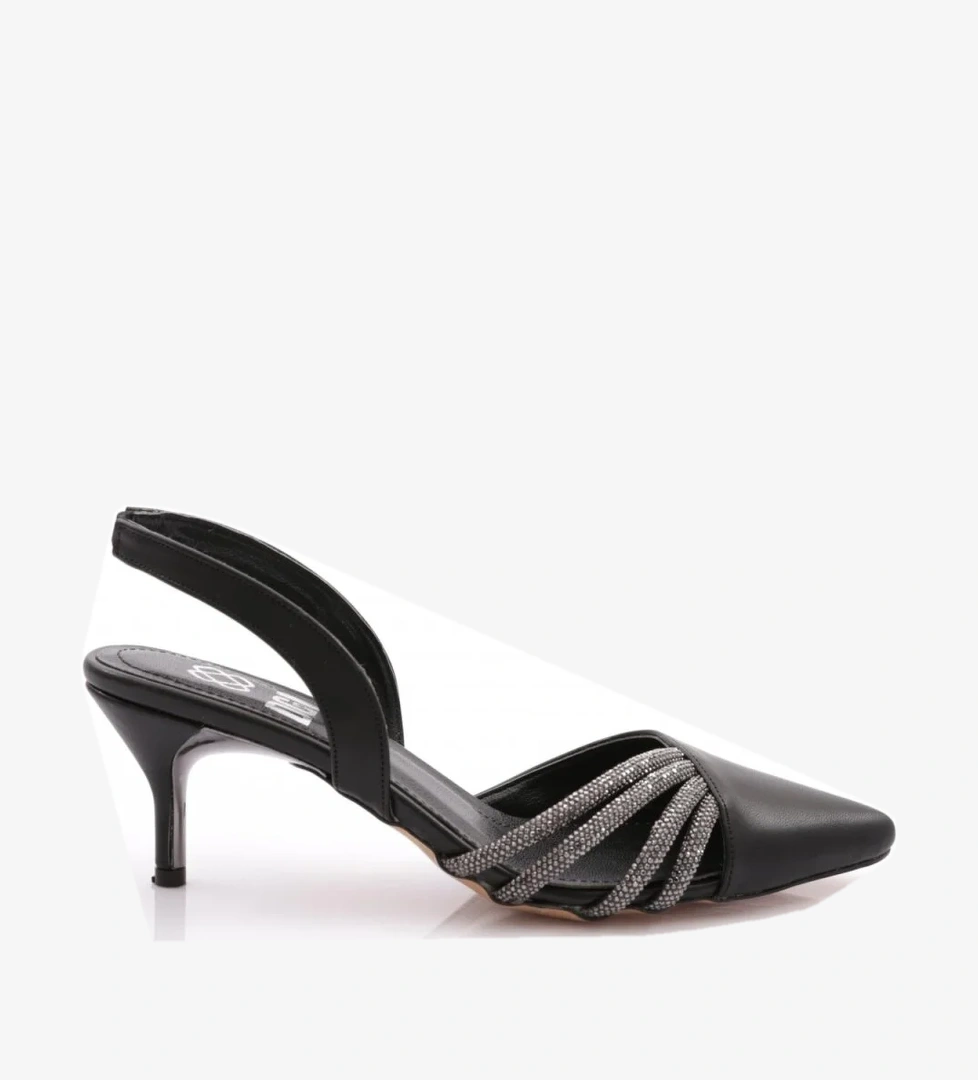 Dgn 5007 Kadin Arkadan Geçirmeli Topuklu Ayakkabi model görseli