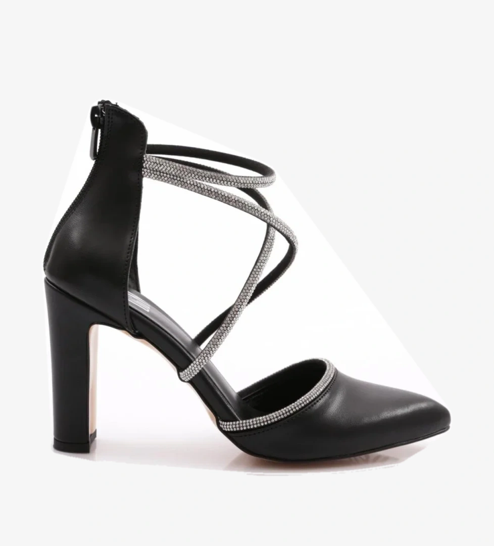 Dgn 0314 Kadin Sivri Burun Topuklu Ayakkabi model görseli