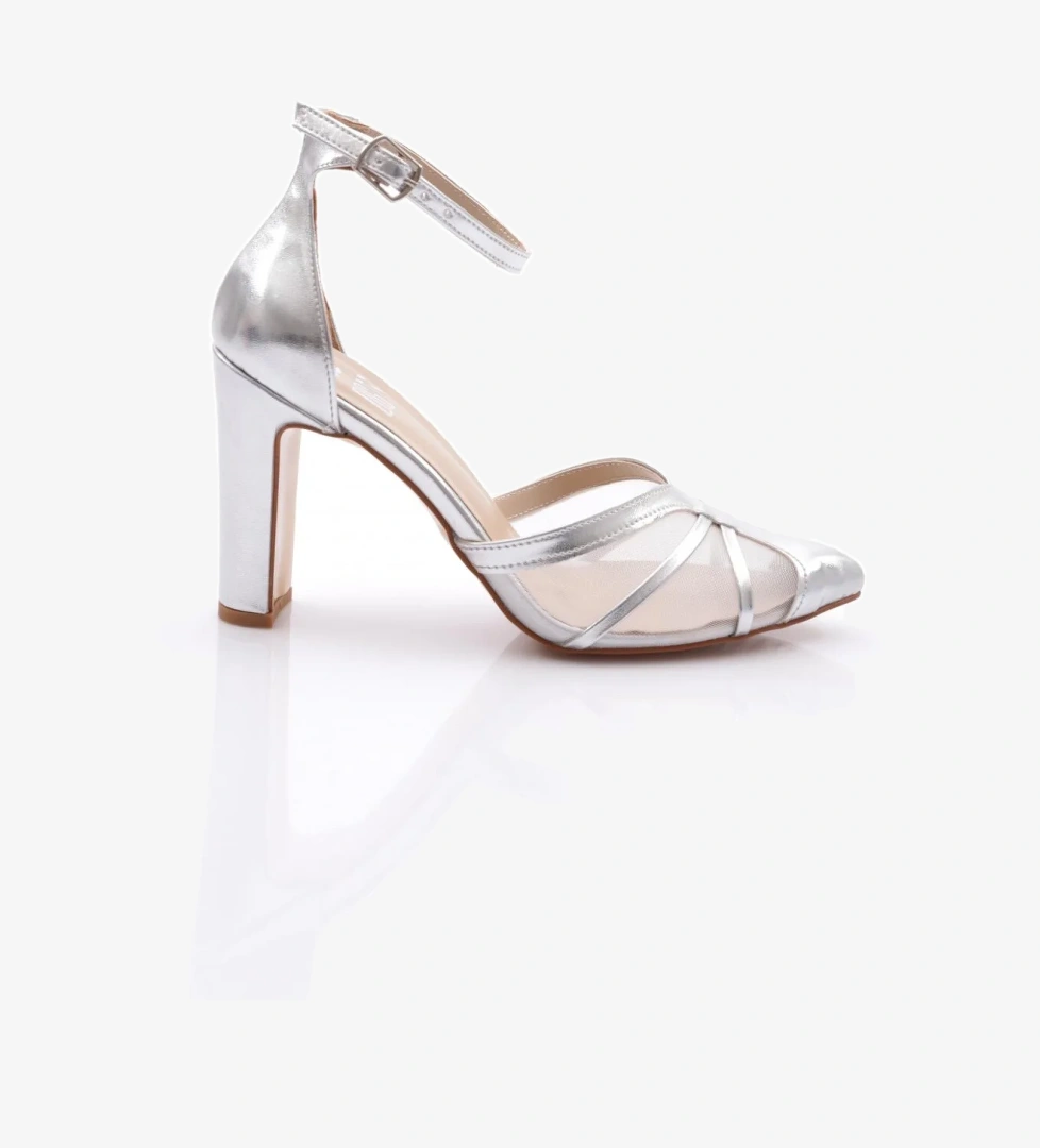 313 Kadin Kalin Topuk Topuklu Ayakkabi