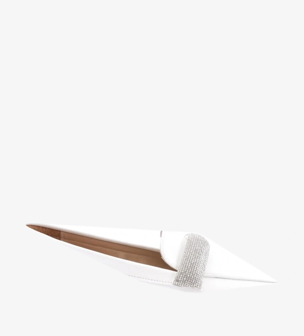 5000-23Y Kadin Silver Taş Tokali Babet