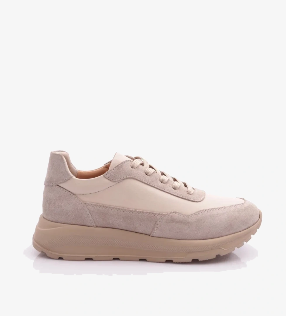 Dgn Dgn Bej 461E Kadin Spor Ayakkabi Sneaker | Flo Bej - 1. görsel