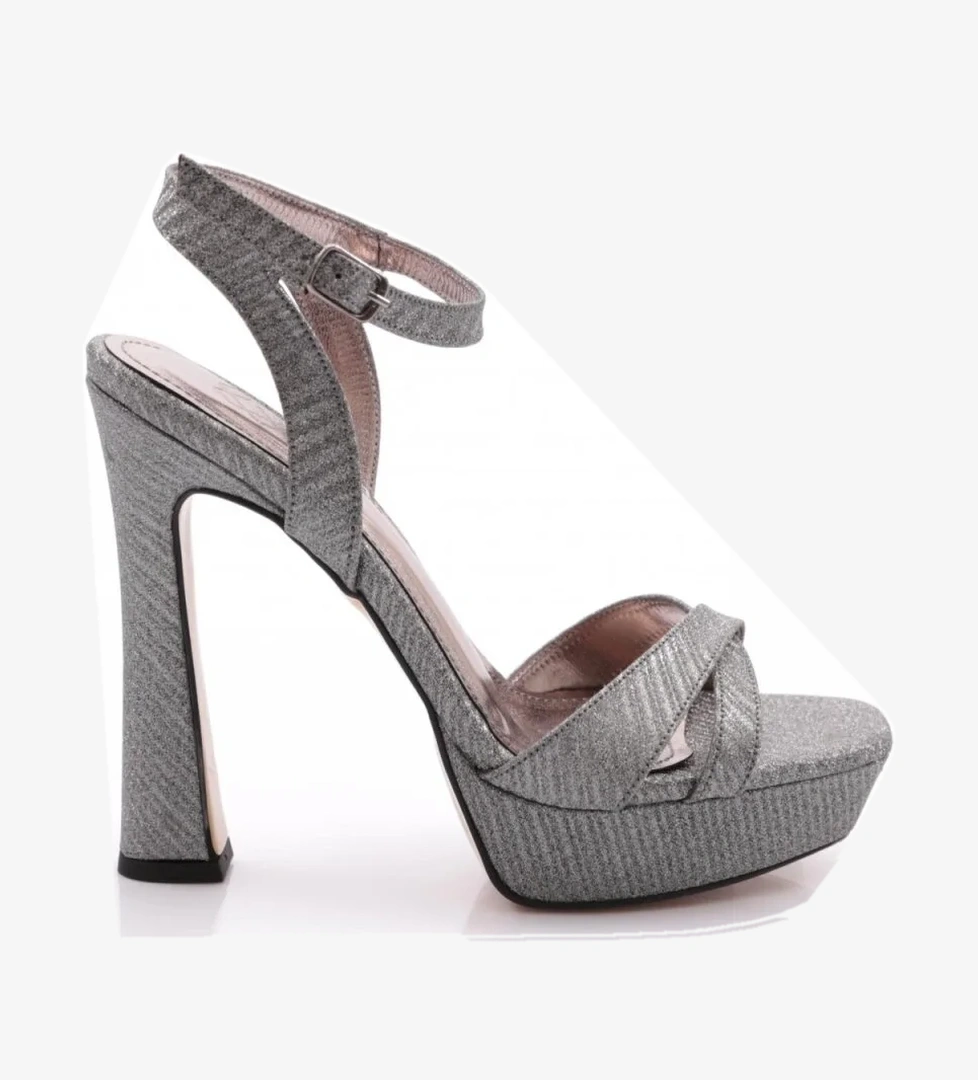 2016 Kadin Bilekten Bağlamali Topuklu Abiye Ayakkabi