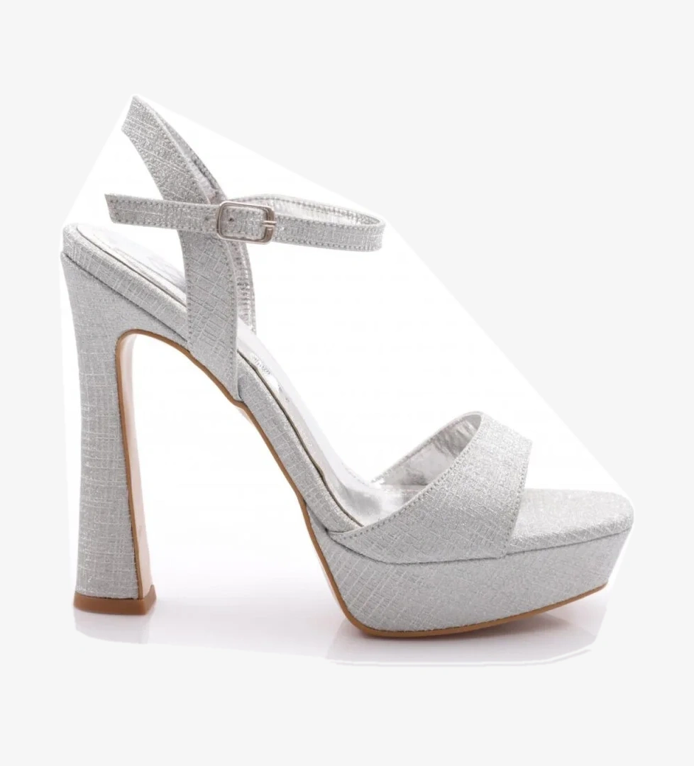 2011 Kadin Tek Şeritli Topuklu Abiye Ayakkabi