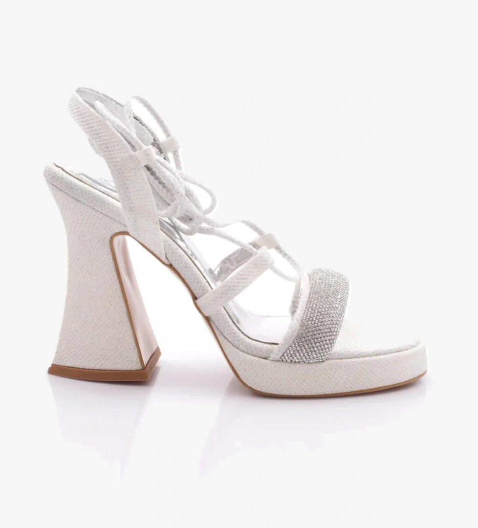 3011 Kadin Kalin Topuklu Abiye Ayakkabi