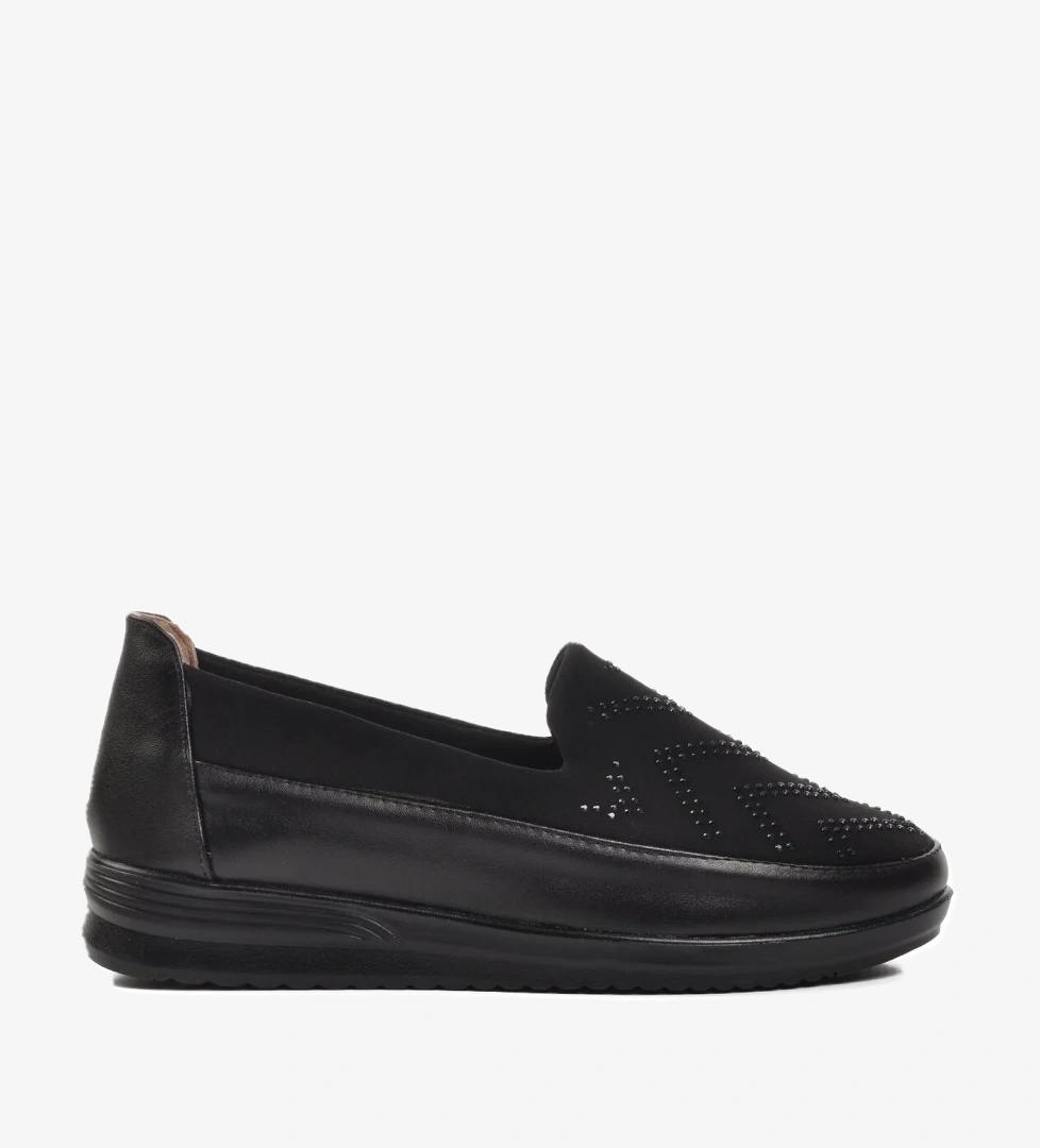 219 Siyah Kadın Günlük Ayakkabı - Görsel 1