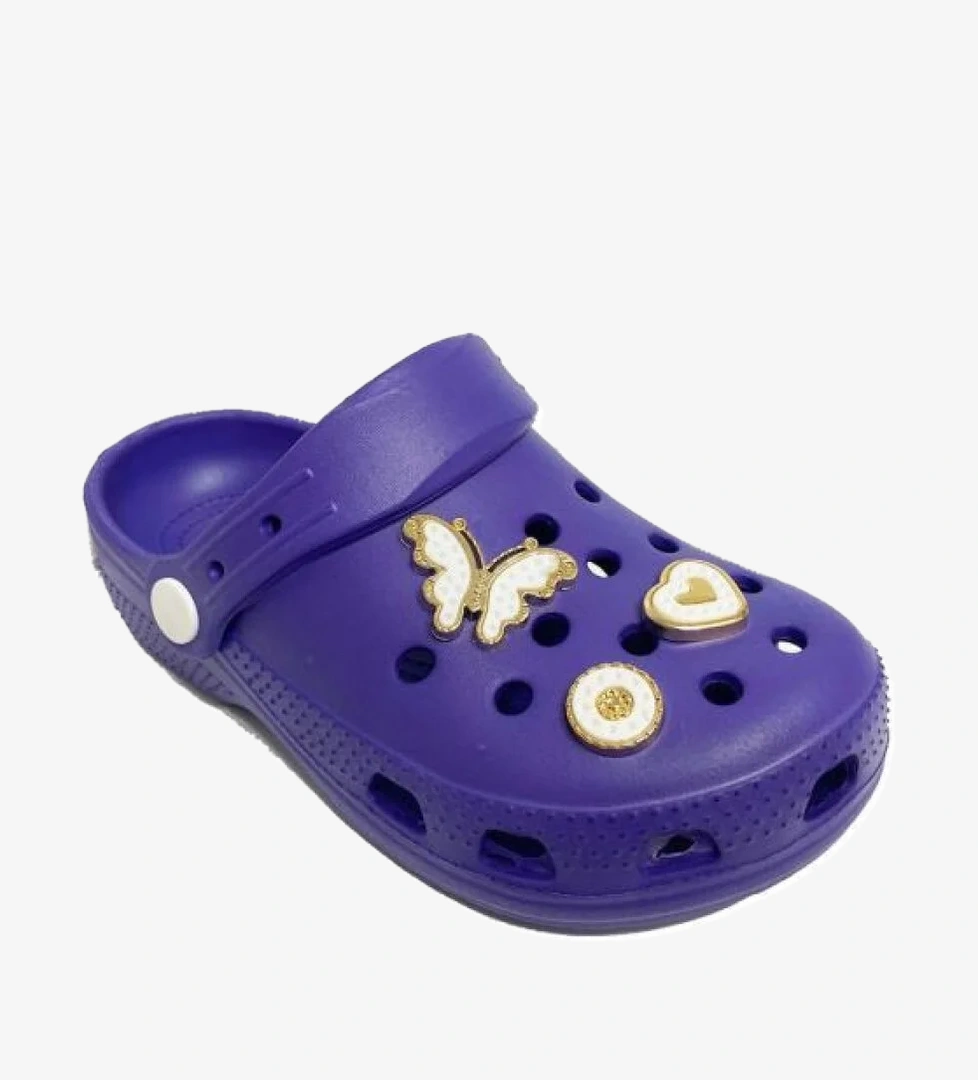 2407-24 Sabo Taşlı Kız Çocuk Terlik 31-35