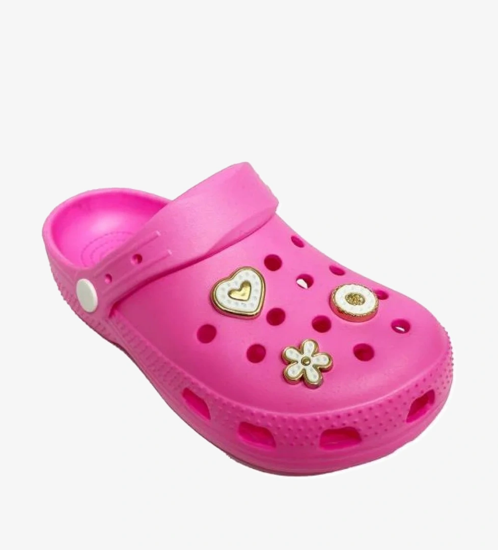 2407-24 Sabo Taşlı Kız Çocuk Terlik 31-35