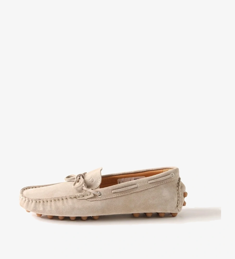 Bej Erkek Süet Loafer Ayakkabı - 105705