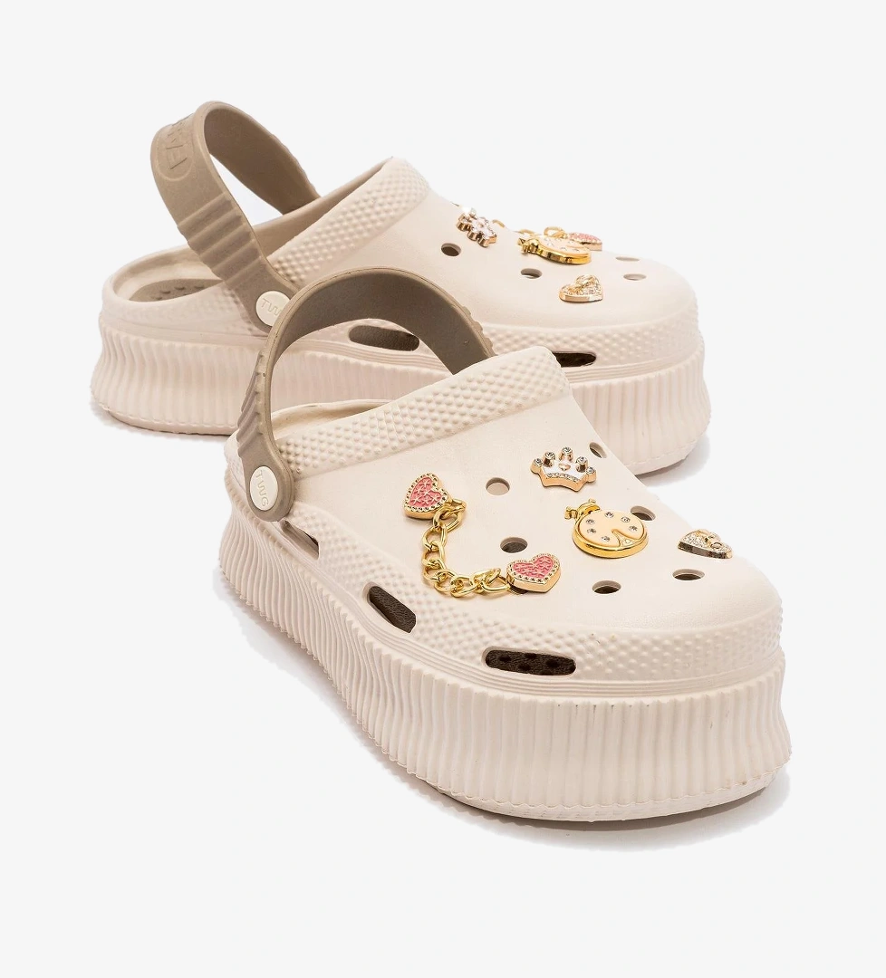 Ccway Kadın Düz Terlik Beyaz model görseli