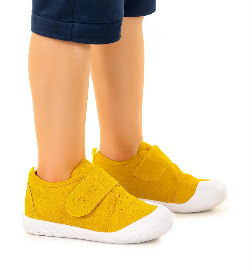 Kiko Kids Daffy Cırtlı Erkek Bebek İlk Adım Ortopedik Panduf Günlük Ayakkabı model görseli