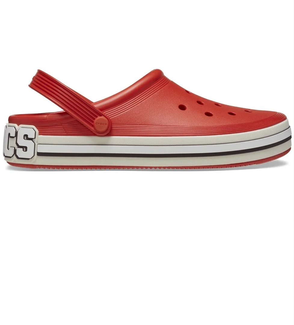 Crocs Crocs Kırmızı Off Court Logo Clog Unisex Terlik 209651-625 Sandalet & Terlik | Flo Kırmızı - 1. görsel
