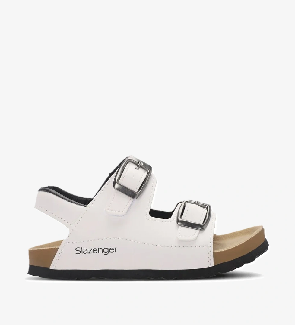 KOBBY Unisex Çocuk Sandalet Beyaz