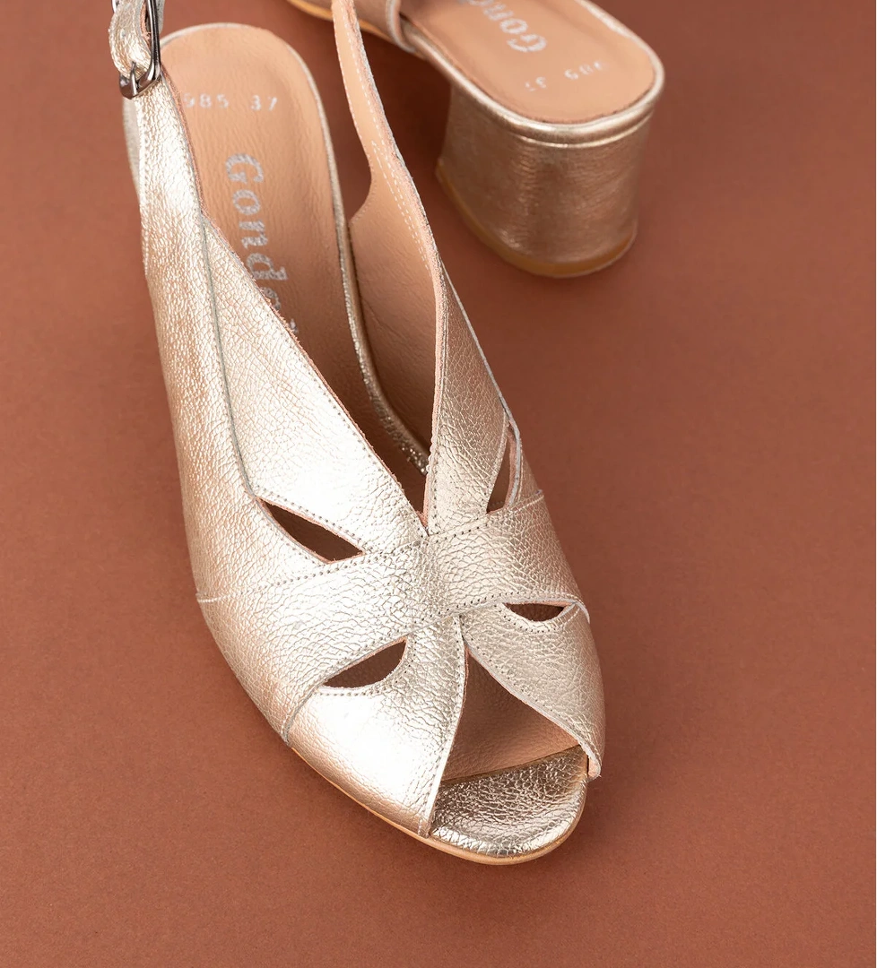 Gondol Hakiki Deri Klasik Topuklu Ayakkabı şhn.985